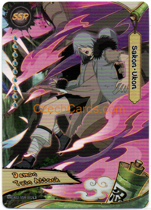 2026 Kayou Naruto Earth Scroll Ser. 2 Sakon Ukon #SSR002
