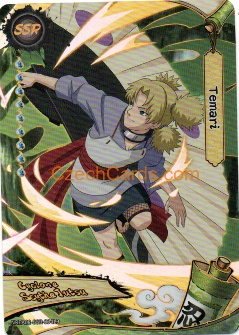 2026 Kayou Naruto Earth Scroll Ser. 2 Temari #SSR004