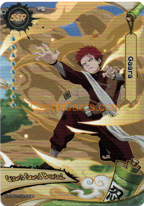 2026 Kayou Naruto Earth Scroll Ser. 2 Gaara #SSR006