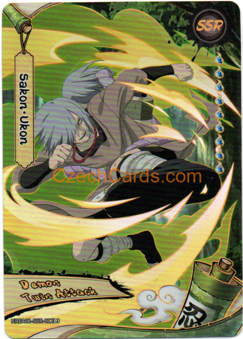 2026 Kayou Naruto Earth Scroll Ser. 2 Sakon Ukon #SSR012