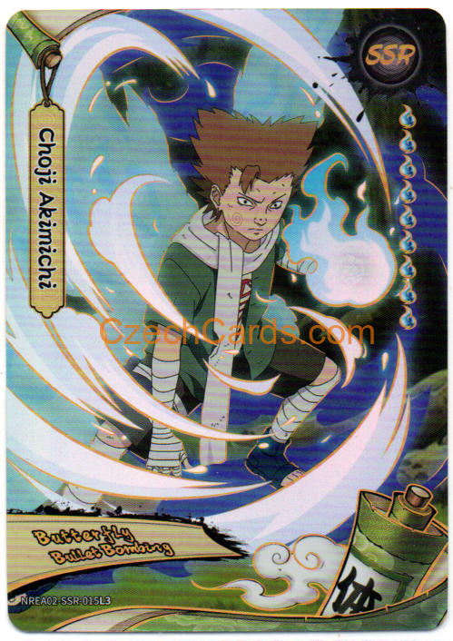2026 Kayou Naruto Earth Scroll Ser. 2 Choji Akimichi #SSR015