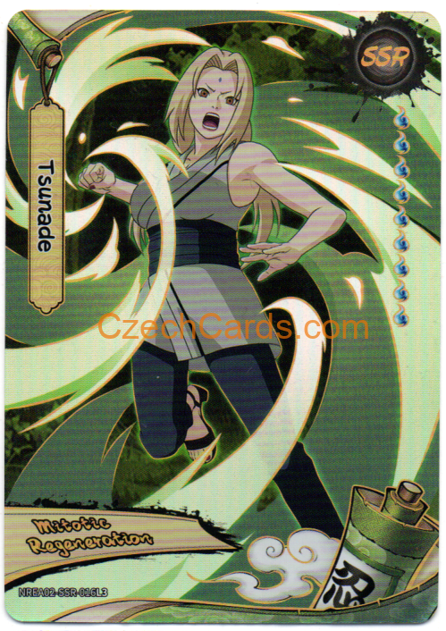 2026 Kayou Naruto Earth Scroll Ser. 2 Tsunade #SSR016