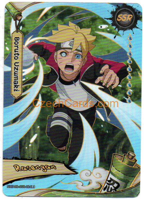2026 Kayou Naruto Earth Scroll Ser. 2 Boruto Uzumaki #SSR024