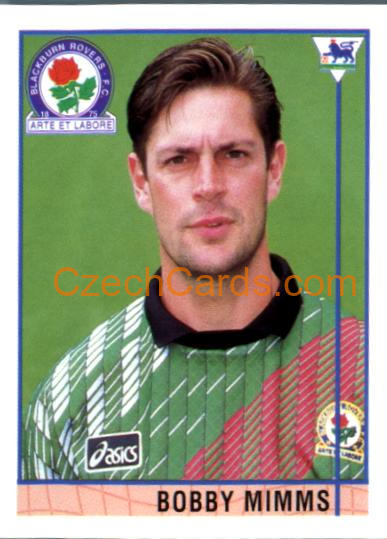 Bobby Mimms 1996 Merlin Premier League Sticker #7