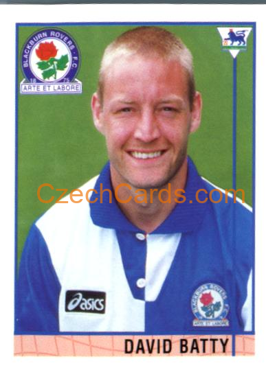 David Batty 1996 Merlin Premier League Sticker #13