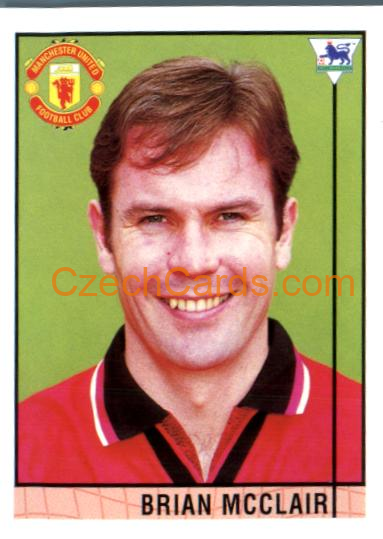 Brian McClair 1996 Merlin Premier League Sticker #46