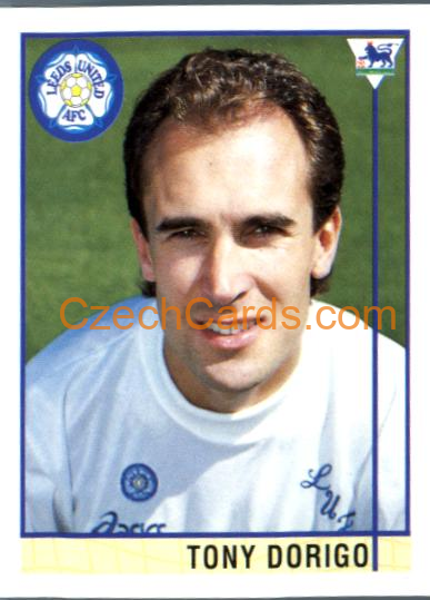 Tony Dorigo 1996 Merlin Premier League Sticker #116