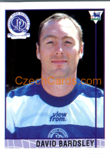 David Bardsley 1996 Merlin Premier League Sticker #192