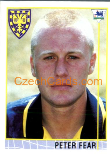 Peter Fear 1996 Merlin Premier League Sticker #220