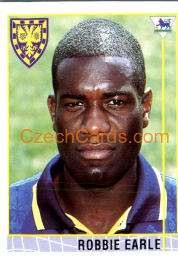 Robbie Earle 1996 Merlin Premier League Sticker #225