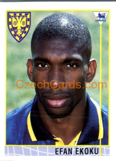 Efan Ekoku 1996 Merlin Premier League Sticker #228