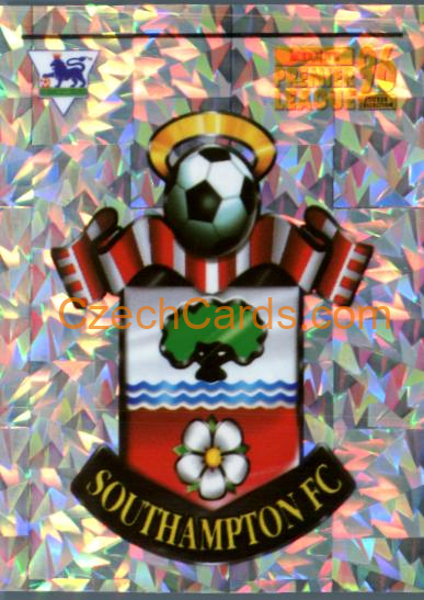Southampton Club Emblem 1996 Merlin Premier League Sticker #237