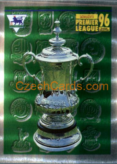 FA Cup Trophy 1996 Merlin Premier League Sticker #263