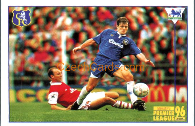 Mark Hughes Superstar 1996 Merlin Premier League Sticker #294