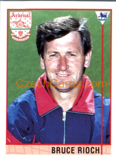 Bruce Rioch Manager 1996 Merlin Premier League Sticker #297