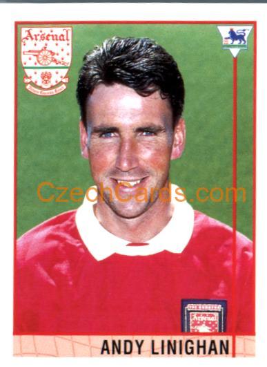 Andy Linighan 1996 Merlin Premier League Sticker #302