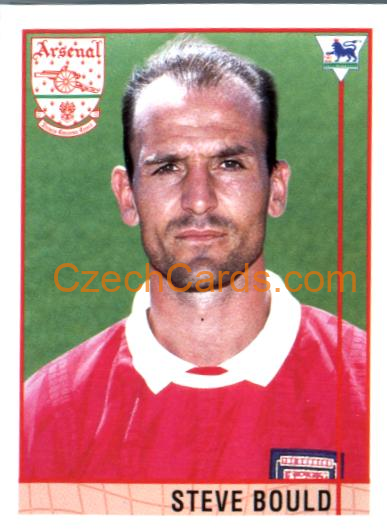 Steve Bould 1996 Merlin Premier League Sticker #306
