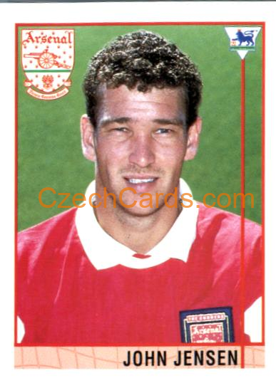 John Jensen 1996 Merlin Premier League Sticker #311
