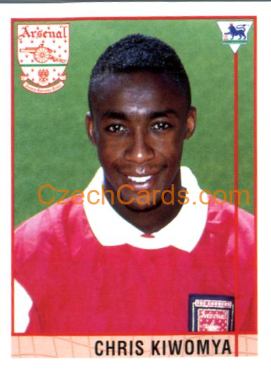 Chris Kiwomya 1996 Merlin Premier League Sticker #313