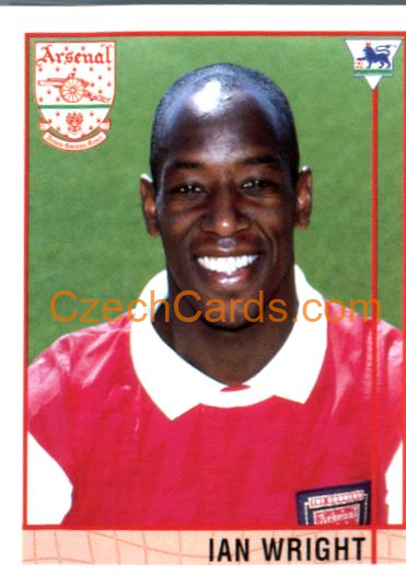 Ian Wright 1996 Merlin Premier League Sticker #316