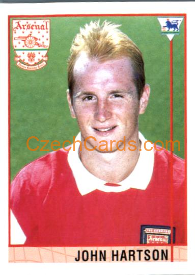 John Hartson 1996 Merlin Premier League Sticker #317