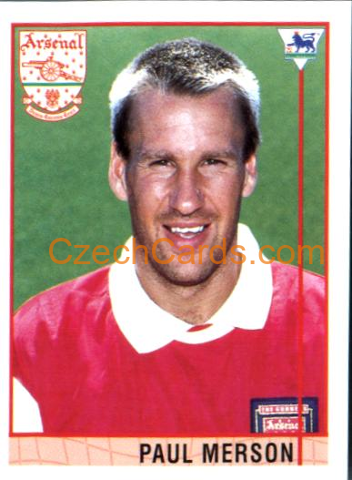 Paul Merson 1996 Merlin Premier League Sticker #318