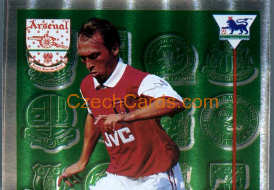 David Platt Leading Player 1/2 1996 Merlin Premier League Sticker #321