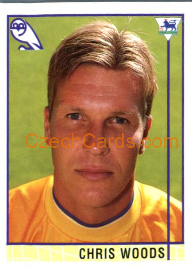 Chris Woods 1996 Merlin Premier League Sticker #328