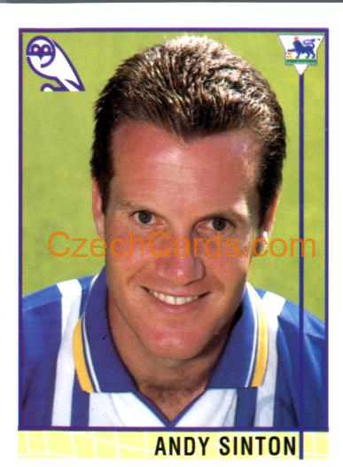 Andy Sinton 1996 Merlin Premier League Sticker #334