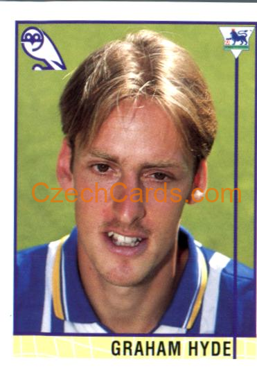Graham Hyde 1996 Merlin Premier League Sticker #335