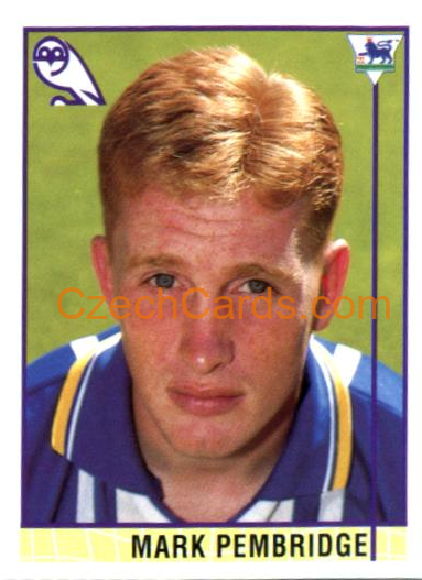 Mark Pembridge 1996 Merlin Premier League Sticker #339