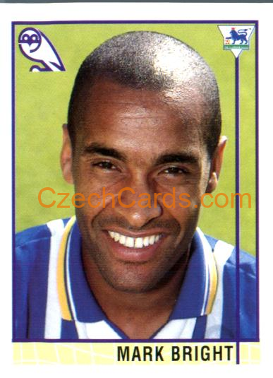 Mark Bright 1996 Merlin Premier League Sticker #343