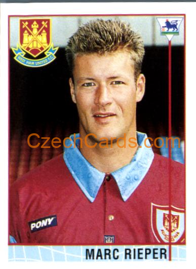 Marc Rieper 1996 Merlin Premier League Sticker #355