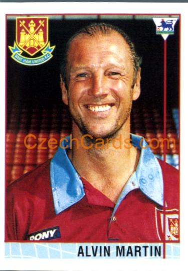 Alvin Martin 1996 Merlin Premier League Sticker #356