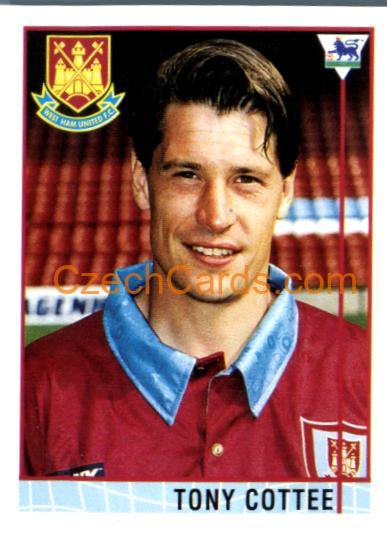 Tony Cottee 1996 Merlin Premier League Sticker #370