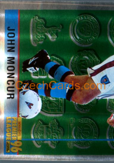 John Moncur Leading Player 2/2 1996 Merlin Premier League Sticker #374