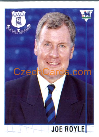 Joe Royle Manager 1996 Merlin Premier League Sticker #375