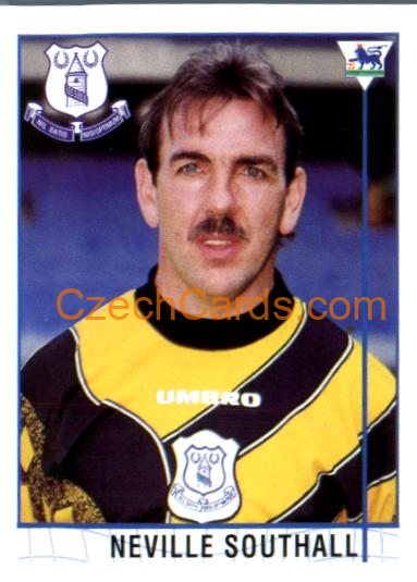 Neville Southall 1996 Merlin Premier League Sticker #379