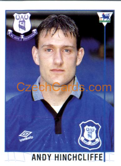 Andy Hinchcliffe 1996 Merlin Premier League Sticker #380