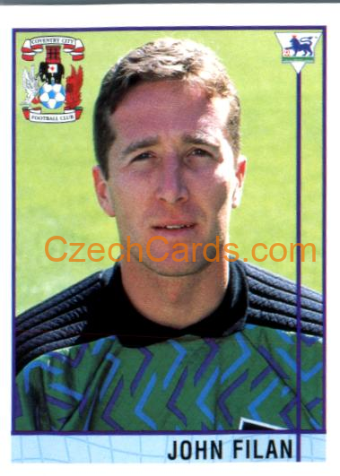 John Filan 1996 Merlin Premier League Sticker #405