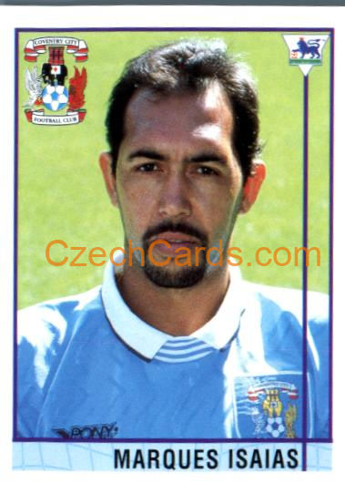 Marques Isaias 1996 Merlin Premier League Sticker #416