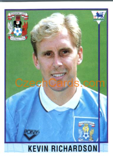 Kevin Richardson 1996 Merlin Premier League Sticker #417