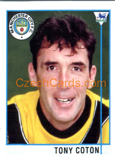 Tony Coton 1996 Merlin Premier League Sticker #432