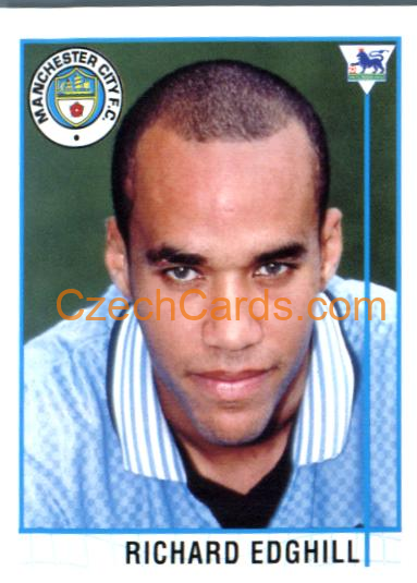Richard Edghill 1996 Merlin Premier League Sticker #437