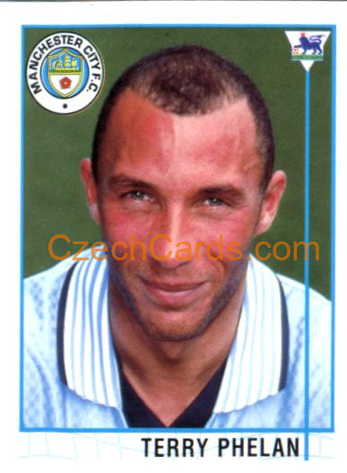 Terry Phelan 1996 Merlin Premier League Sticker #438