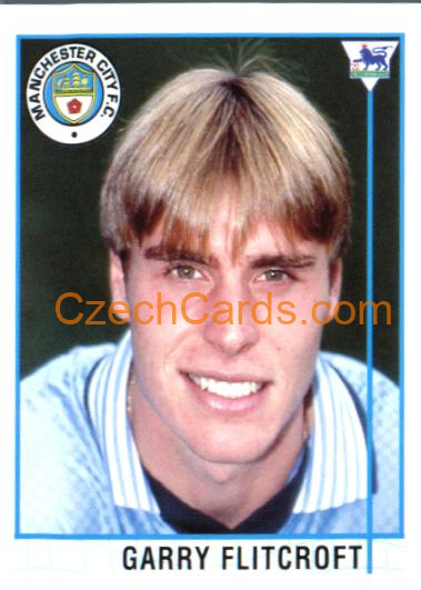 Garry Flitcroft 1996 Merlin Premier League Sticker #439