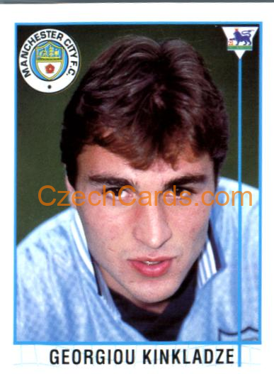 Georgi Kinkladze 1996 Merlin Premier League Sticker #441