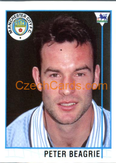 Peter Beagrie 1996 Merlin Premier League Sticker #444