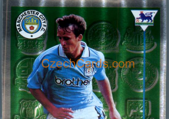 Nicky Summerbee Leading Player 1/2 1996 Merlin Premier League Sticker #451