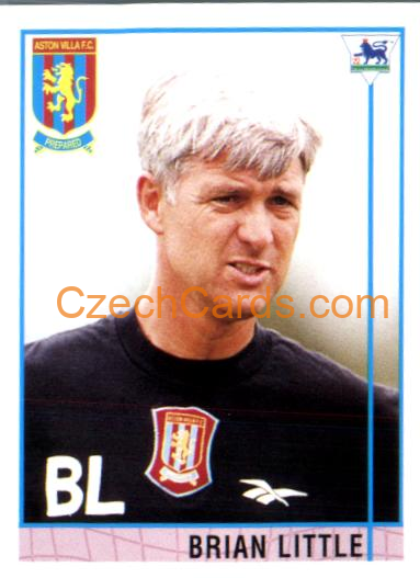 Brian Little Manager 1996 Merlin Premier League Sticker #453